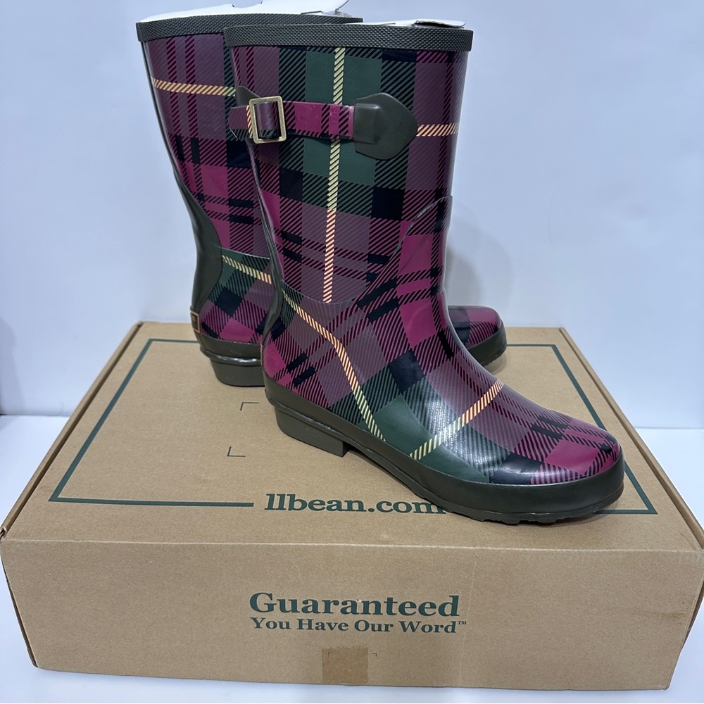 LL Bean Wellie Mid-calf Boots